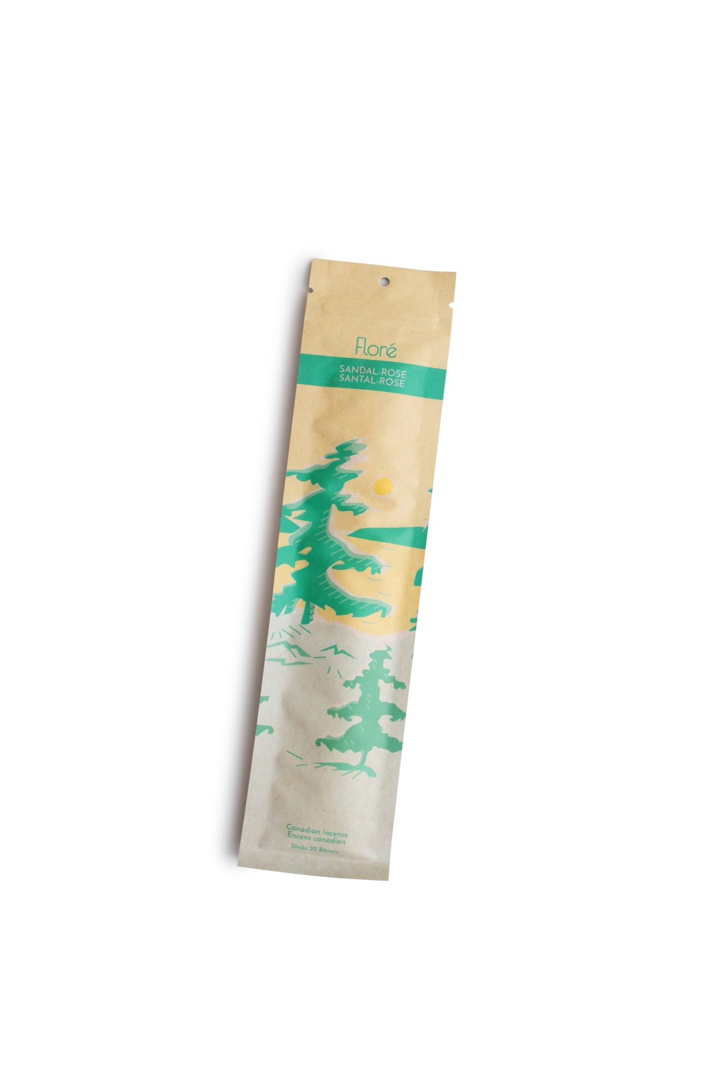 Floré Canadian Sandal-Rose Incense Blend
