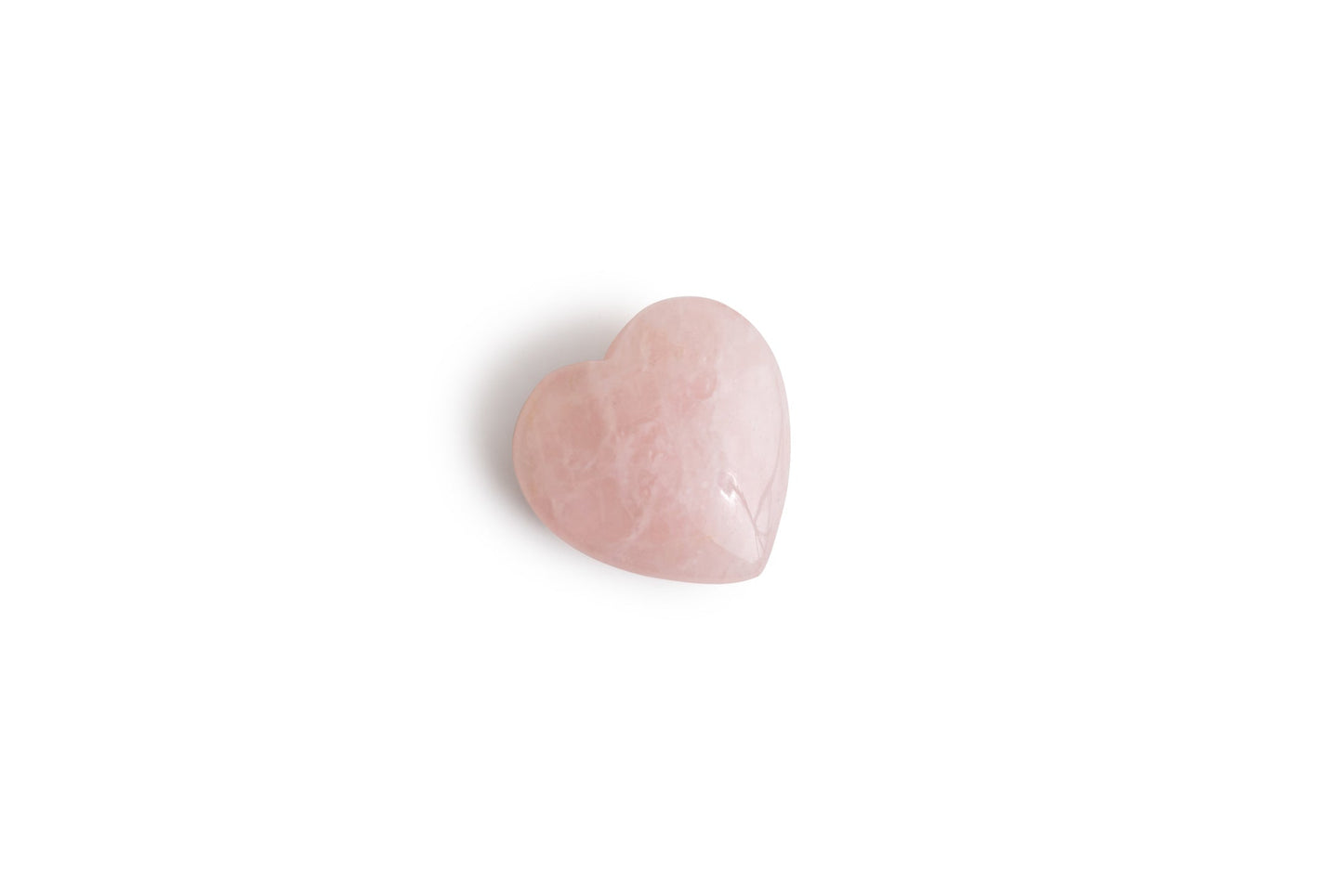 Heart-Shaped Rose Quartz Crystal